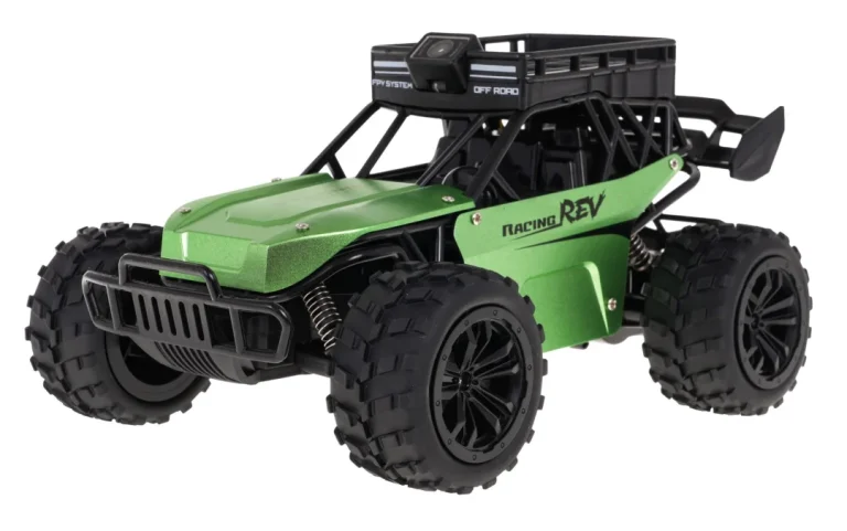 Daljinski Upravljani Fpv Terenski Automobil Za Djecu 6+ S Wi Fi Kamerom + Funkcija Dijaloga + Gumene Gume + Metalna Karoserija 5