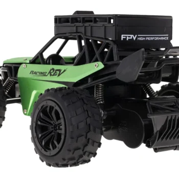Daljinski Upravljani Fpv Terenski Automobil Za Djecu 6+ S Wi Fi Kamerom + Funkcija Dijaloga + Gumene Gume + Metalna Karoserija 6