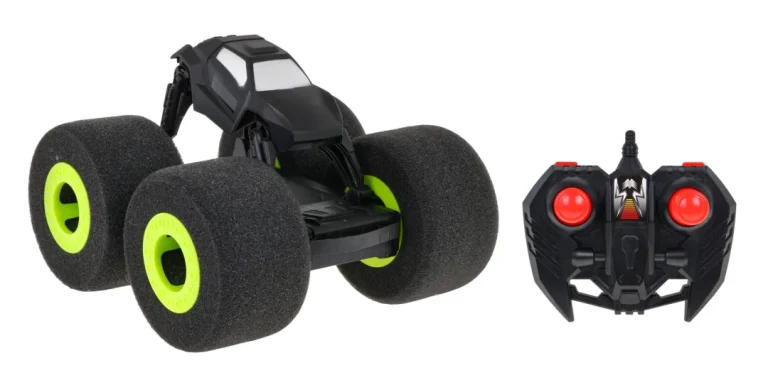 Daljinski Upravljani Monster Truck Za Djecu 3+ Terensko Vozilo + Veliki Spužvasti Kotači, Zelena 2