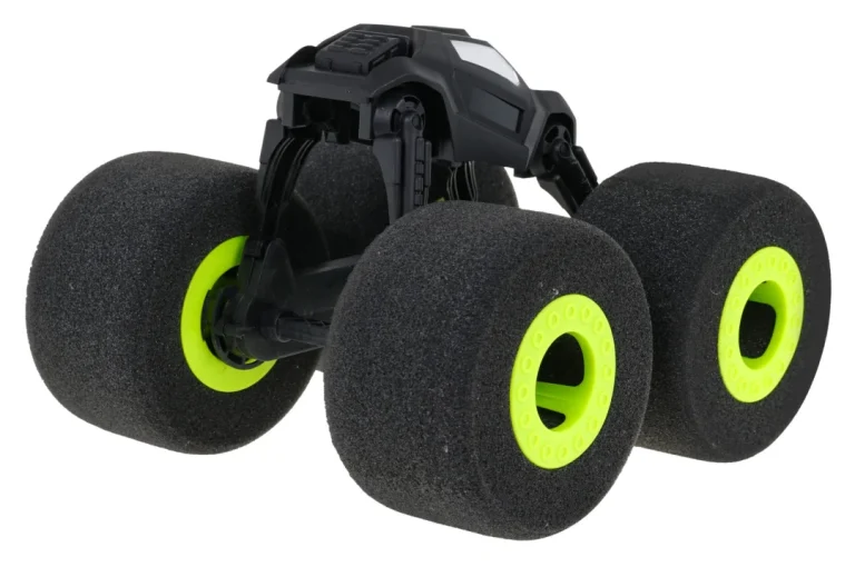 Daljinski Upravljani Monster Truck Za Djecu 3+ Terensko Vozilo + Veliki Spužvasti Kotači, Zelena 5