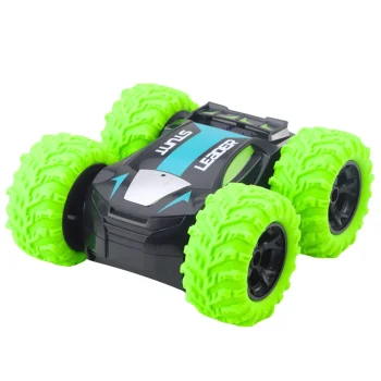 Daljinski Upravljani Rc Auto Za Akrobacije Okreće Se Za 360° Zeleno 2