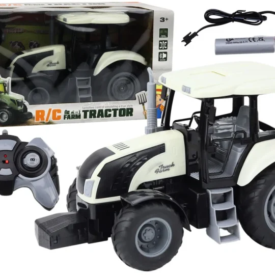 Daljinski Upravljani Rc Traktor 2.4g Zvuči Bijelo 1