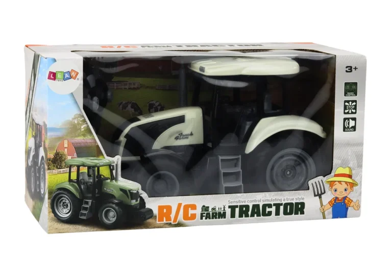 Daljinski Upravljani Rc Traktor 2.4g Zvuči Bijelo 4