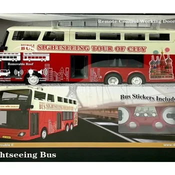 Daljinski Upravljani Dvokatni Autobus R/c 2.4g 1:18 12