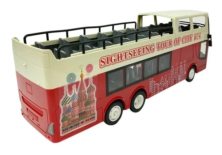 Daljinski Upravljani Dvokatni Autobus R/c 2.4g 1:18 6