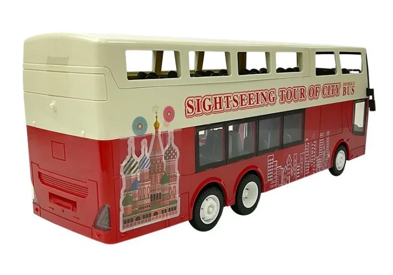 Daljinski Upravljani Dvokatni Autobus R/c 2.4g 1:18 7