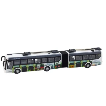 Daljinski Upravljani Gradski Trolejbus Rc Svjetla Za Javni Prijevoz, Crvena 2