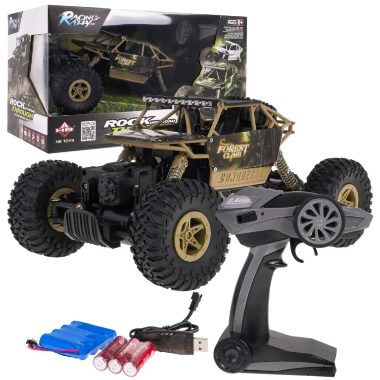 Daljinski Upravljani Gusjenični Forester 1:18 Za Djecu 8+ + 4x4 Pogon + Gumene Gume + Metalna 2
