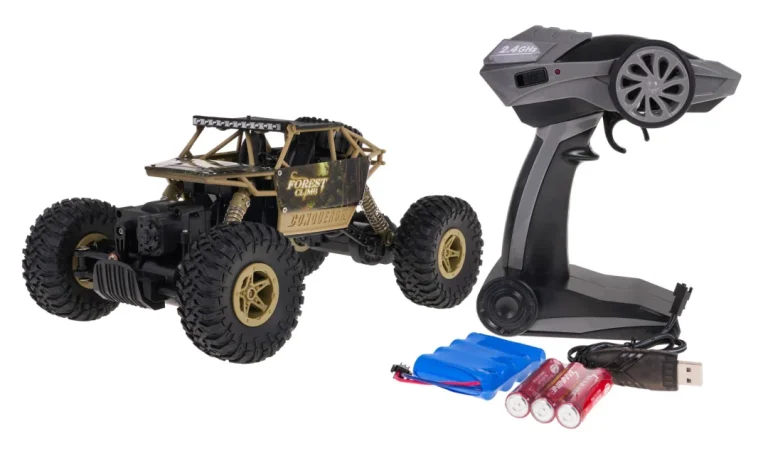 Daljinski Upravljani Gusjenični Forester 1:18 Za Djecu 8+ + 4x4 Pogon + Gumene Gume + Metalna 3