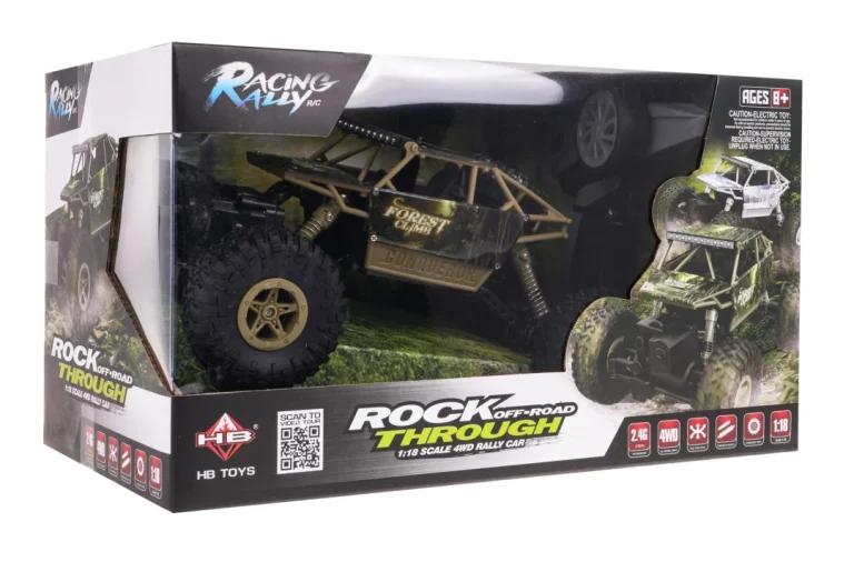 Daljinski Upravljani Gusjenični Forester 1:18 Za Djecu 8+ + 4x4 Pogon + Gumene Gume + Metalna 9