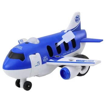 Daljinski Upravljani Odvijač Rc Avion Plavi 2u1 3