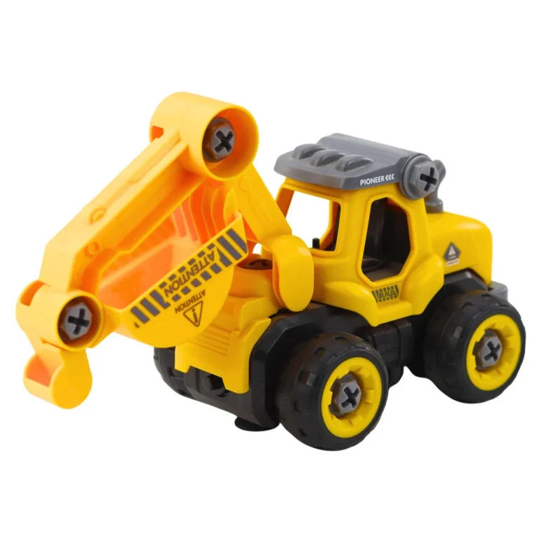 Daljinski Upravljani Odvijač Rc Bager žuti 2u1 2