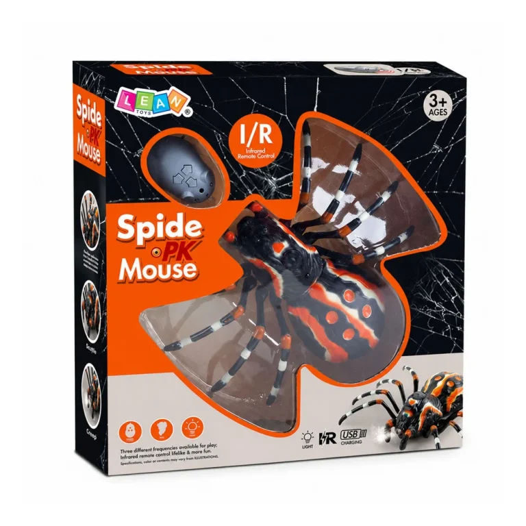Daljinski Upravljani Pauk Tarantula Infracrveni Crni R/c St 7