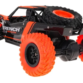 Daljinski Upravljani Pustinjski Kamion Gusjeničar Za Djecu 6+ Model 1:24 + Metalna Karoserija + 4x4 5