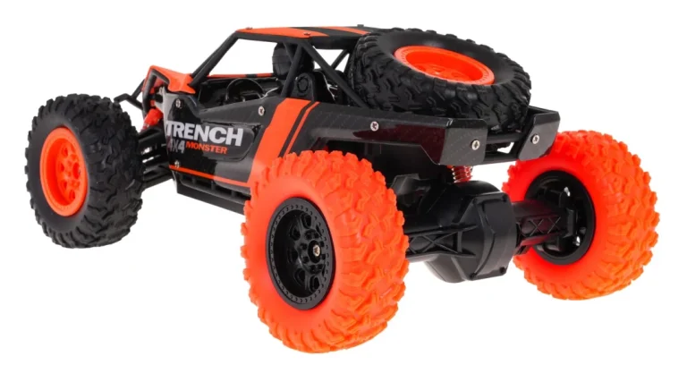 Daljinski Upravljani Pustinjski Kamion Gusjeničar Za Djecu 6+ Model 1:24 + Metalna Karoserija + 4x4 5