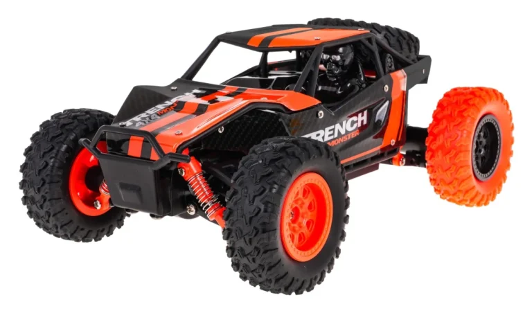Daljinski Upravljani Pustinjski Kamion Gusjeničar Za Djecu 6+ Model 1:24 + Metalna Karoserija + 4x4 7