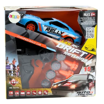Daljinski Upravljani Sportski Automobil Na Daljinsko Upravljanje 1:24 S Plavim Izmjenjivim Kotačima 6