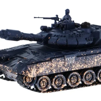 Daljinski Upravljani Tenk T 90 Za Djecu 3+ Model Za Pucanje Kamuflaža 1:28 + Velika Tenkovska Bitka 3
