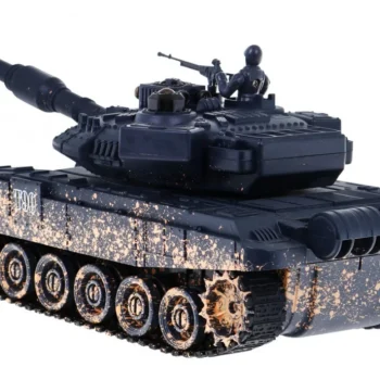 Daljinski Upravljani Tenk T 90 Za Djecu 3+ Model Za Pucanje Kamuflaža 1:28 + Velika Tenkovska Bitka 4