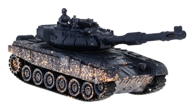 Daljinski Upravljani Tenk T 90 Za Djecu 3+ Model Za Pucanje Kamuflaža 1:28 + Velika Tenkovska Bitka 6