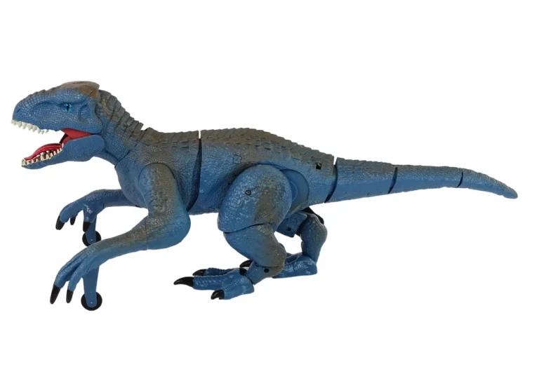 Daljinski Upravljani Velociraptor, Plavi, 46 Cm, Zvuk Urlanja 2