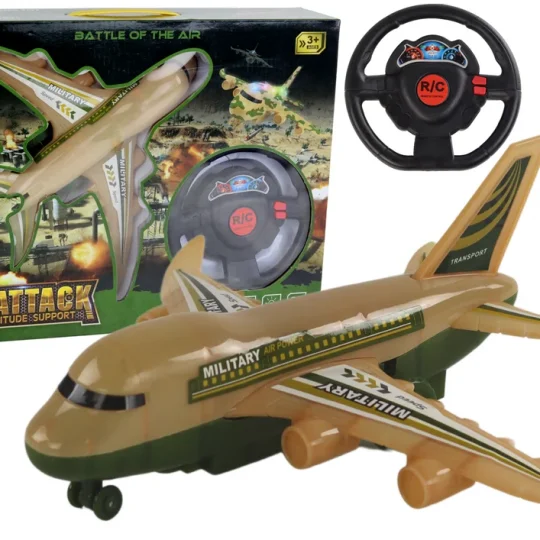 Daljinski Upravljani Zračni Avion S Vojnim Kamuflažnim Svjetlima 1