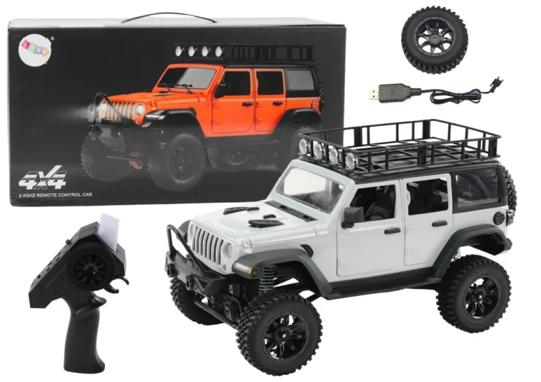 Daljinski Upravljano Rc 2.4g Terensko Vozilo 4x4 Sivo 1