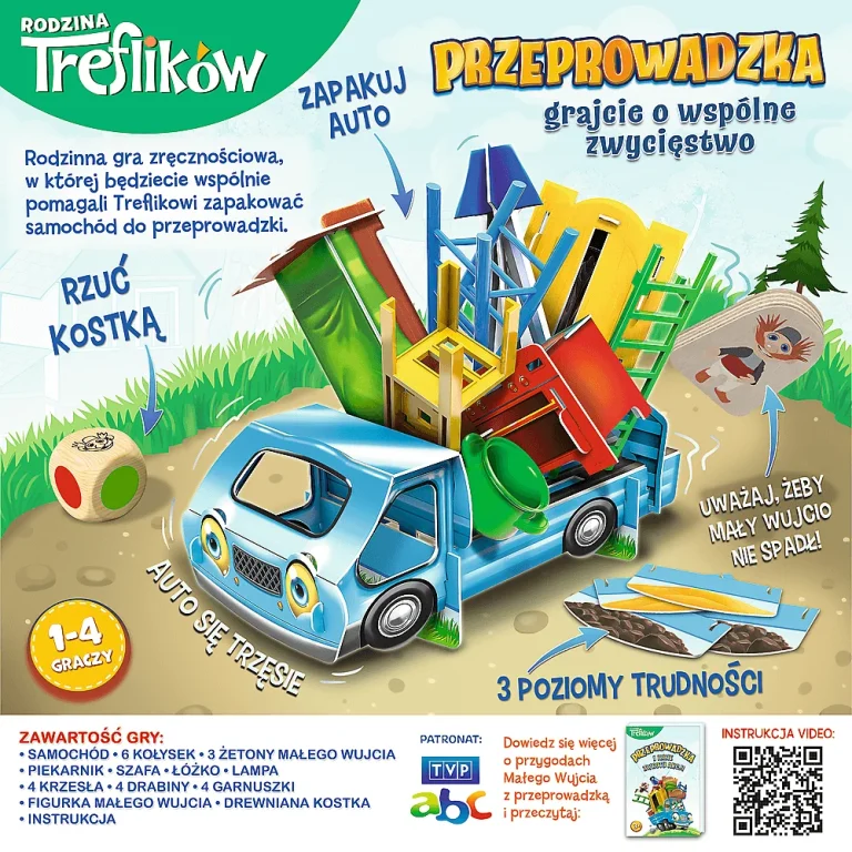 Dan Selidbe S Obitelji Treflik – Igra Spretnosti – Trefl 02071 3