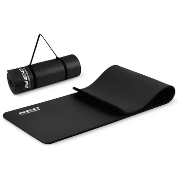 Debela Prostirka Za Vježbanje Neo Sport 183 × 60 Cm, Crna 2