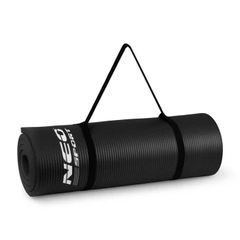 Debela Prostirka Za Vježbanje Neo Sport 183 × 60 Cm, Crna 7