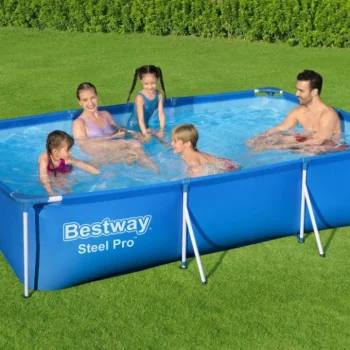 Deluxe Steel Pro 3u1 Bazen S Okvirom Bestway 300x201x66cm + Pumpa + Filter 2