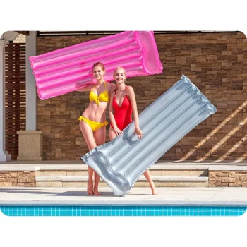 Deluxe Madrac Za Plažu 183 × 76 Cm Bestway 44013 Srebrni 2