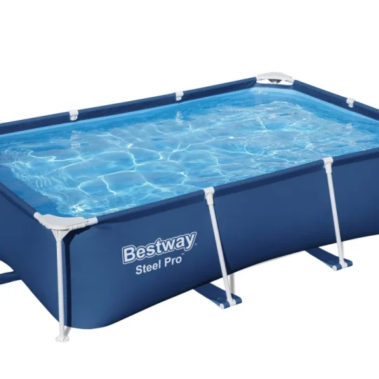 Deluxejr Bazen S Okvirom Od čelika Pro 259x170x61 Bestway Za Vrt 1
