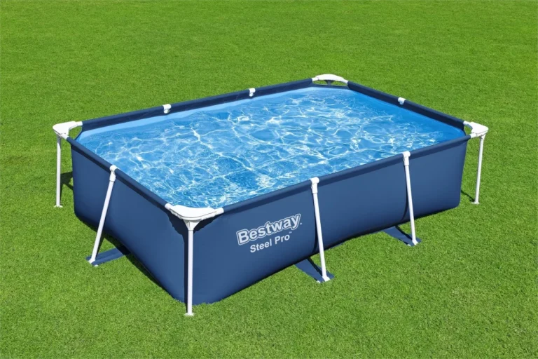 Deluxejr Bazen S Okvirom Od čelika Pro 259x170x61 Bestway Za Vrt 6