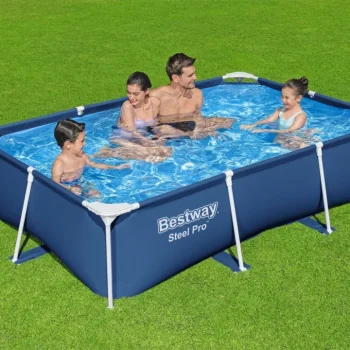 Deluxejr Bazen S Okvirom Od čelika Pro 259x170x61 Bestway Za Vrt 7