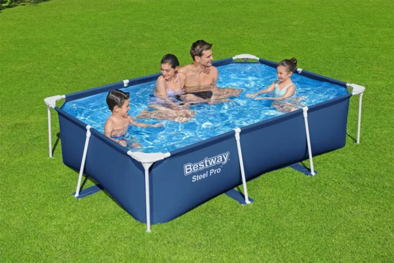Deluxejr Bazen S Okvirom Od čelika Pro 259x170x61 Bestway Za Vrt 7