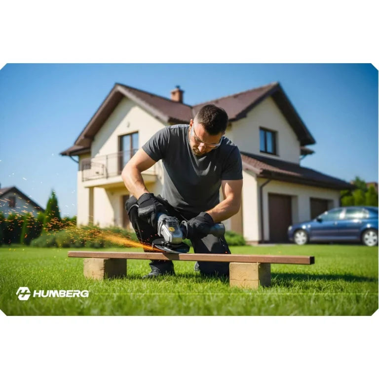 Diax Kutna Brusilica 900w, Kontrola Brzine, 10 Diskova, 125 Mm, Snažna Kutna Brusilica Humberg Hm 410 14