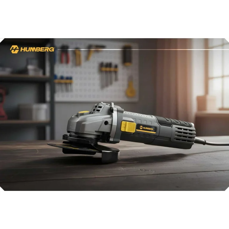 Diax Kutna Brusilica 900w, Kontrola Brzine, 10 Diskova, 125 Mm, Snažna Kutna Brusilica Humberg Hm 410 15
