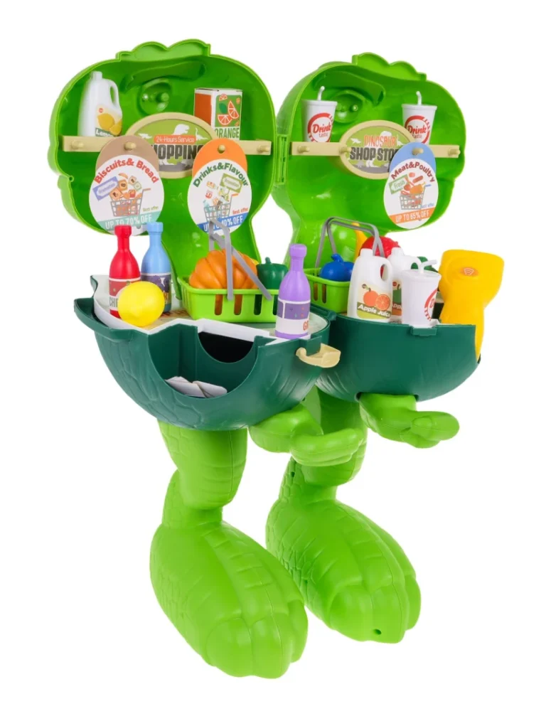 Dino Set 2 U 1 Trgovina I Tyranosaur 3+ 55 Dijelova 3