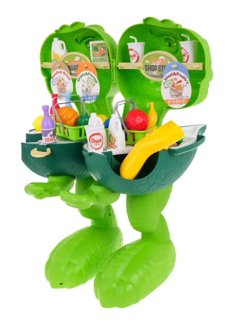 Dino Set 2 U 1 Trgovina I Tyranosaur 3+ 55 Dijelova 5