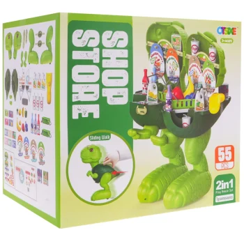 Dino Set 2 U 1 Trgovina I Tyranosaur 3+ 55 Dijelova 8