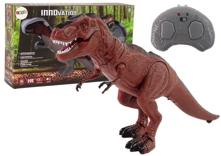 Dinosaur T Rex Na Daljinsko Upravljanje Sa Zvukom, 26 Cm 1
