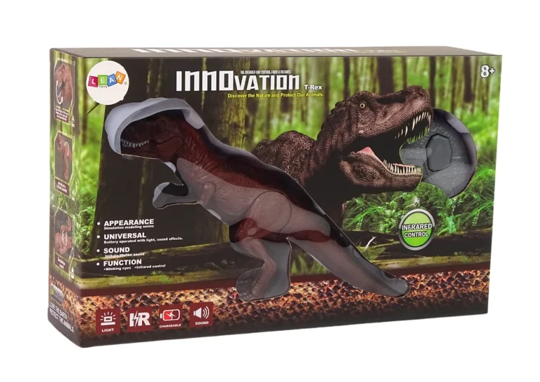 Dinosaur T Rex Na Daljinsko Upravljanje Sa Zvukom, 26 Cm 4