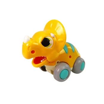 Dinosaur Na Kotačima žuti Triceratops 2