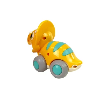 Dinosaur Na Kotačima žuti Triceratops 4