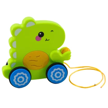 Dinosaurus Na Uzici Sa Zvukovima Zvečke Zeleni 3