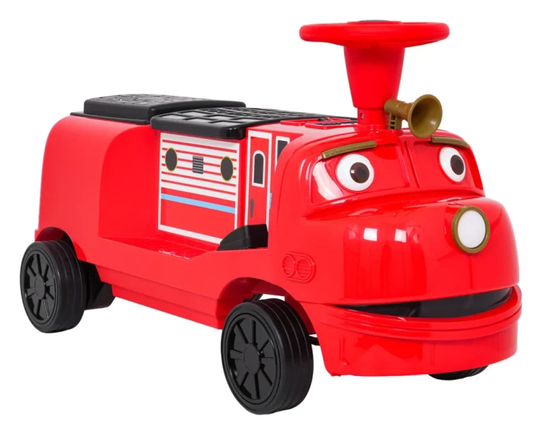 Dječja Električna Lokomotiva Crvena Auto Na Akumulator 5
