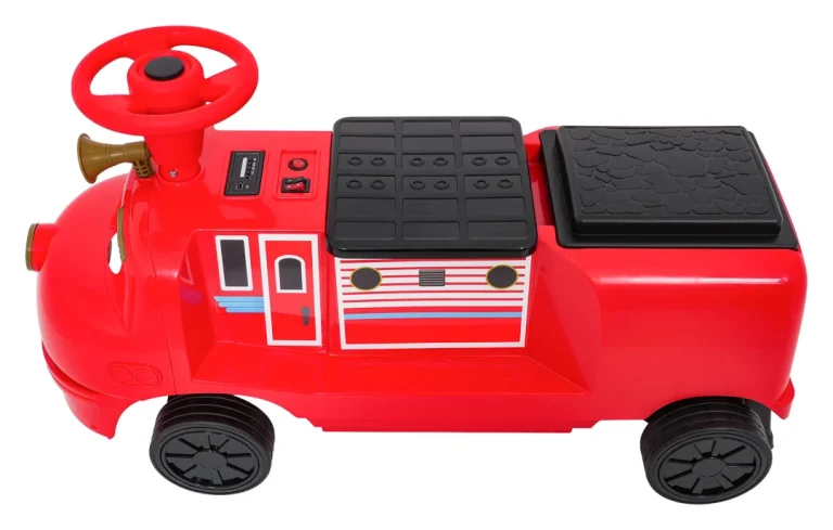 Dječja Električna Lokomotiva Crvena Auto Na Akumulator 7