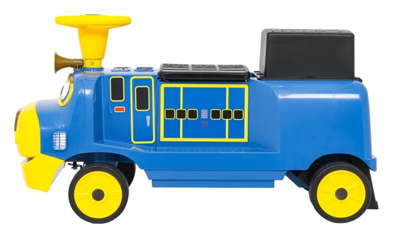 Dječja Električna Lokomotiva Plava Auto Na Akumulator 6
