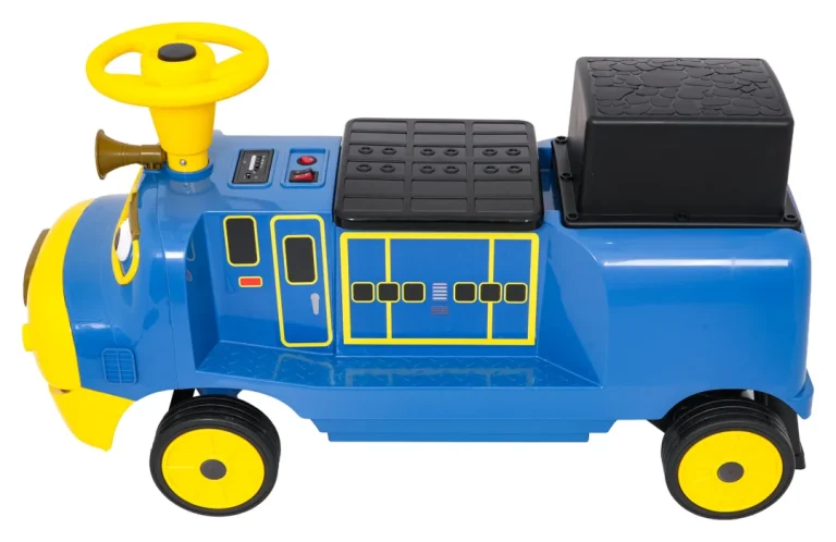 Dječja Električna Lokomotiva Plava Auto Na Akumulator 7